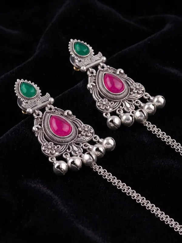 Silver_Alloy_Stone_Drop_Earrings_For_Women