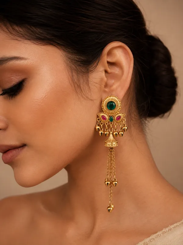 Gold_Alloy_Kashmiri_Stone_Drop_Earrings_For_Women