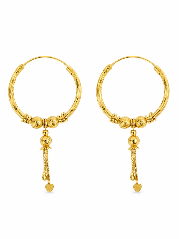 Gold_Alloy_Hoop_Drop_Earrings_For_Women