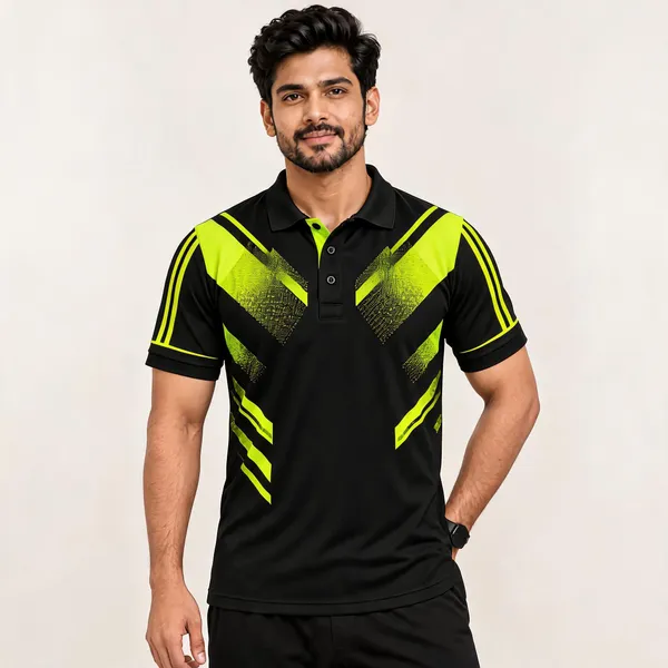 Black_Polyester_Polo_T-Shirt_For_Men