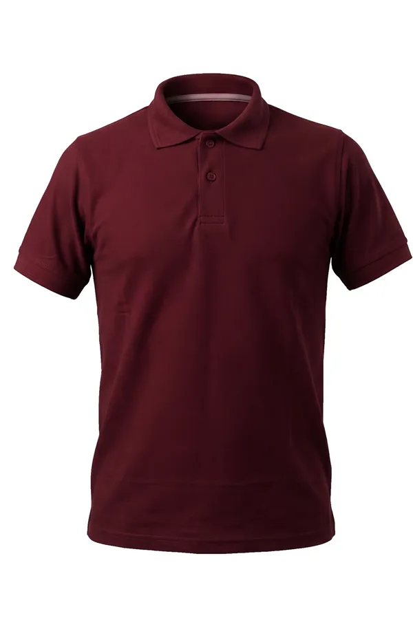 Maroon_Pc_Matty_Polo_T-Shirt_For_Men