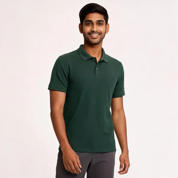 Dark_Green_Pc_Matty_Polo_T-Shirt_For_Men