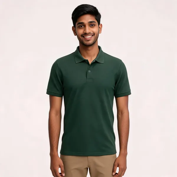 Dark_Green_Pc_Matty_Polo_T-Shirt_For_Men