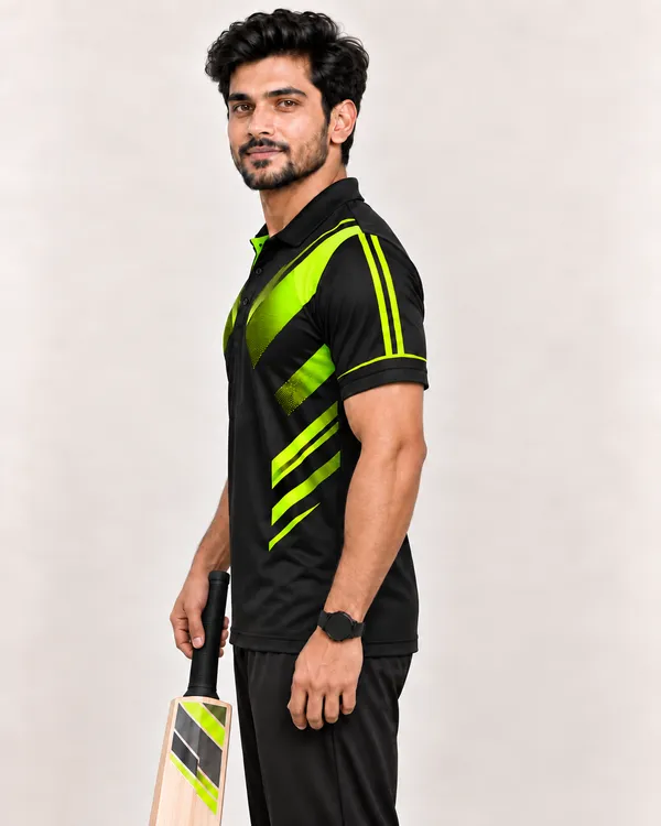 Black_Polyester_Polo_T-Shirt_For_Men