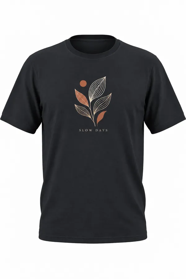 Black_Cotton_Biowash_T-Shirt_For_Men