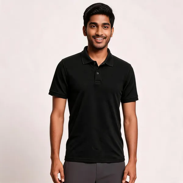 Black_Pc_Matty_Polo_T-Shirt_For_Men