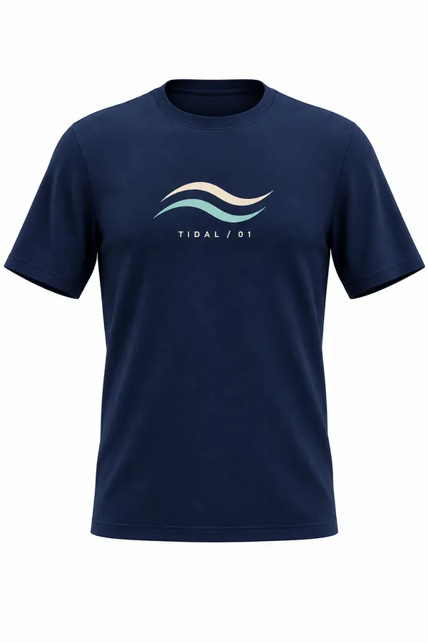 Navy_Cotton_Biowash_T-Shirt_For_Men