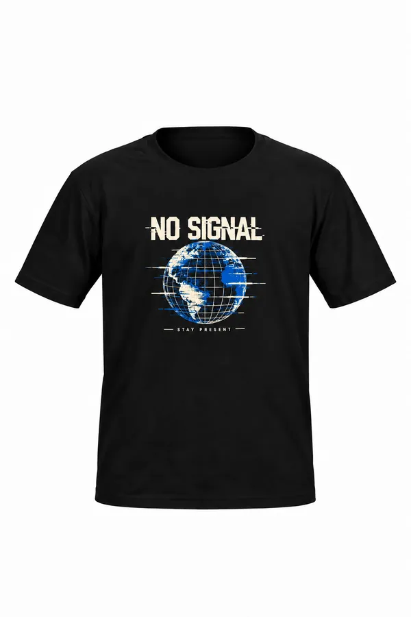 Black_Cotton_Biowash_T-Shirt_For_Men