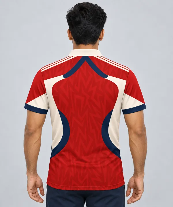 Red_Polyester_Polo_T-Shirt_For_Men
