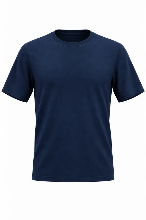 Navy_Cotton_Biowash_T-Shirt_For_Men