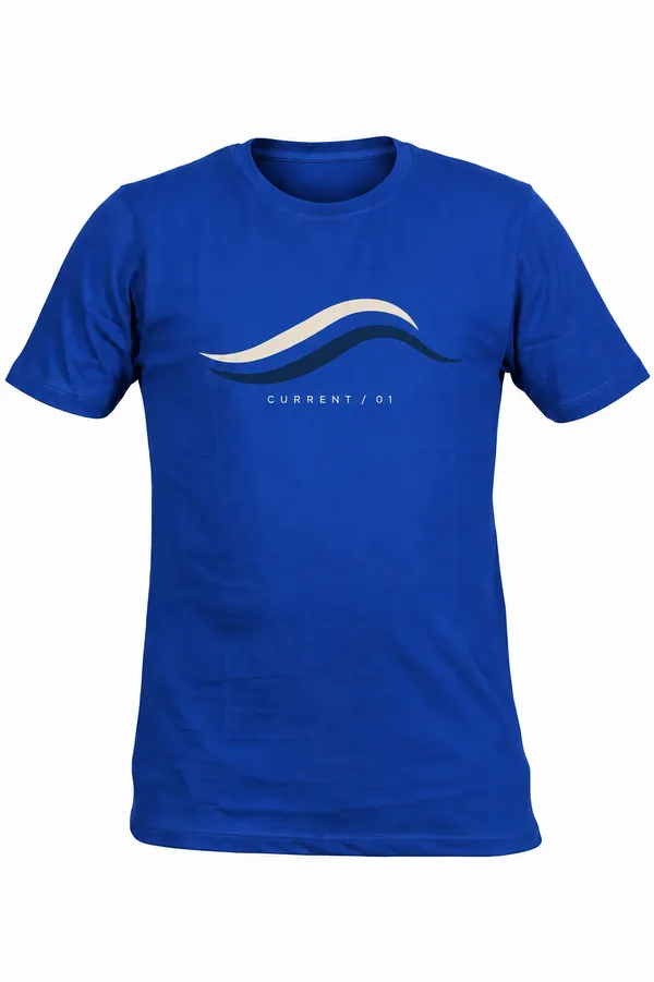 Blue_Cotton_Biowash_T-Shirt_For_Men