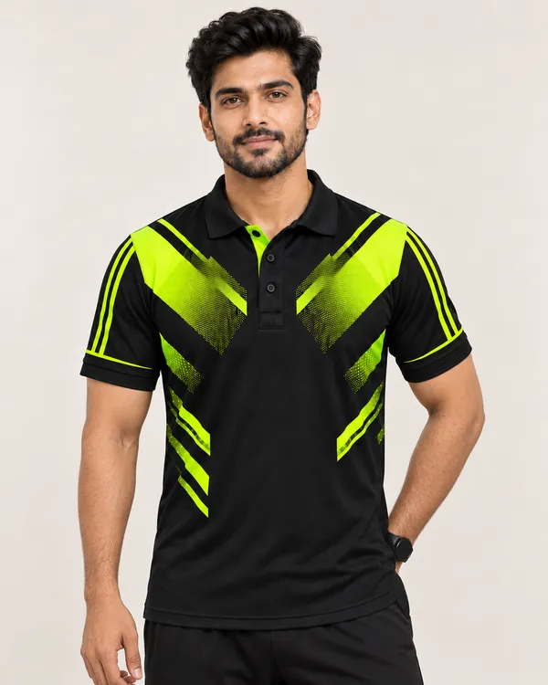 Black_Polyester_Polo_T-Shirt_For_Men