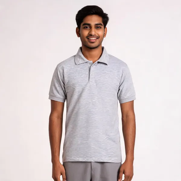 Grey_Pc_Matty_Polo_T-Shirt_For_Men