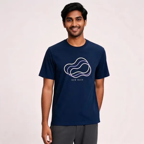 Navy_Cotton_Biowash_T-Shirt_For_Men