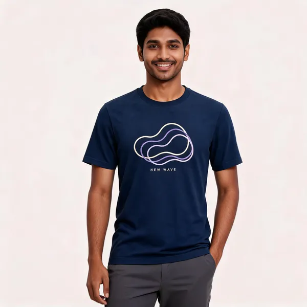 Navy_Cotton_Biowash_T-Shirt_For_Men