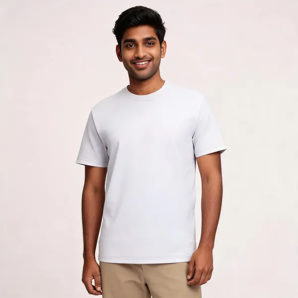 White_Cotton_Biowash_T-Shirt_For_Men