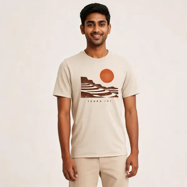 Off_White_Cotton_Biowash_T-Shirt_For_Men
