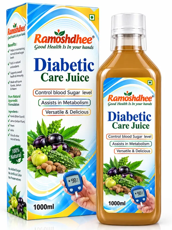 Ramoshdhee_Diabetic_Care_Juice_16_Herb_Ayurvedic_Blend_1L