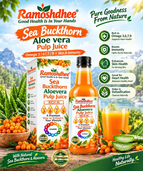 Ramoshdhee_Sea_Buckthorn_Aloe_Vera_Pulp_Juice_Skin_Digestion