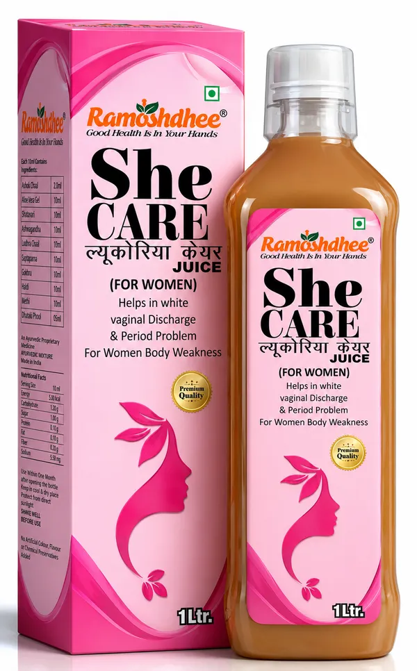 Ramoshdhee_Leukorrhea_Care_Juice_Women_Menstrual_Wellness_1L