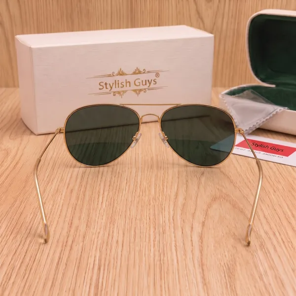 Sunglasses_For_Men_With_Black_Glass_Golden_Frame_3026_Aviator_Sunglass_By_Sunglasses_Deal_Black_Golden