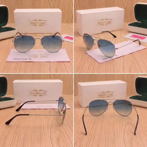 Sunglasses_For_Men_With_Blue_Shade_Glass_Silver_Frame_3026_Aviator_Sunglass_By_Sunglasses_Deal_Blue_Shade_Silver