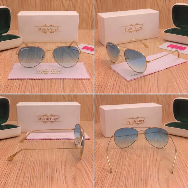 Sunglasses_For_Men_With_Blue_Shade_Glass_Golden_Frame_3026_Aviator_Sunglass_By_Sunglasses_Deal_Blue_Shade_Golden