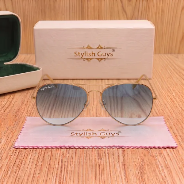 Sunglasses_For_Men_With_Blue_Shade_Glass_Golden_Frame_3026_Aviator_Sunglass_By_Sunglasses_Deal_Blue_Shade_Golden
