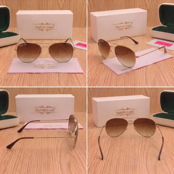 Sunglasses_For_Men_With_Brown_Shade_Glass_Golden_Frame_3026_Aviator_Sunglass_By_Sunglasses_Deal_Brown_Shade_Golden