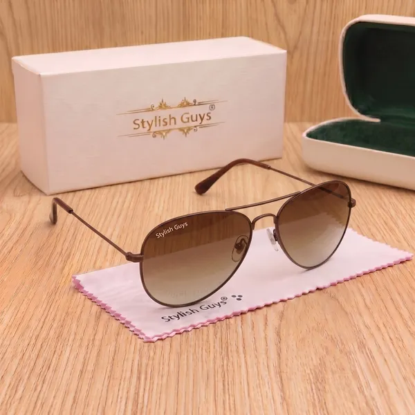 Sunglasses_For_Men_With_Brown_Shade_Glass_Brown_Frame_3026_Aviator_Sunglass_By_Sunglasses_Deal_Brown_Shade_Brown