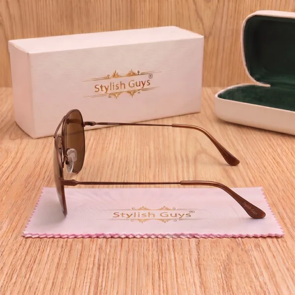 Sunglasses_For_Men_With_Brown_Glass_Brown_Frame_3026_Aviator_Sunglass_By_Sunglasses_Deal_Brown_Brown