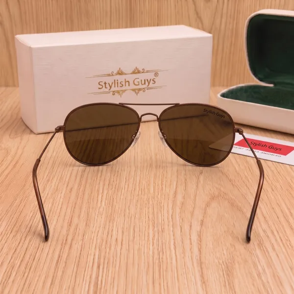 Sunglasses_For_Men_With_Brown_Glass_Brown_Frame_3026_Aviator_Sunglass_By_Sunglasses_Deal_Brown_Brown