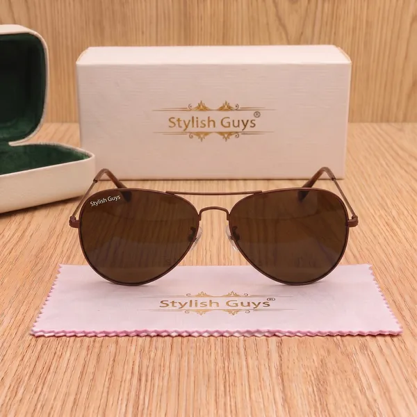 Sunglasses_For_Men_With_Brown_Glass_Brown_Frame_3026_Aviator_Sunglass_By_Sunglasses_Deal_Brown_Brown