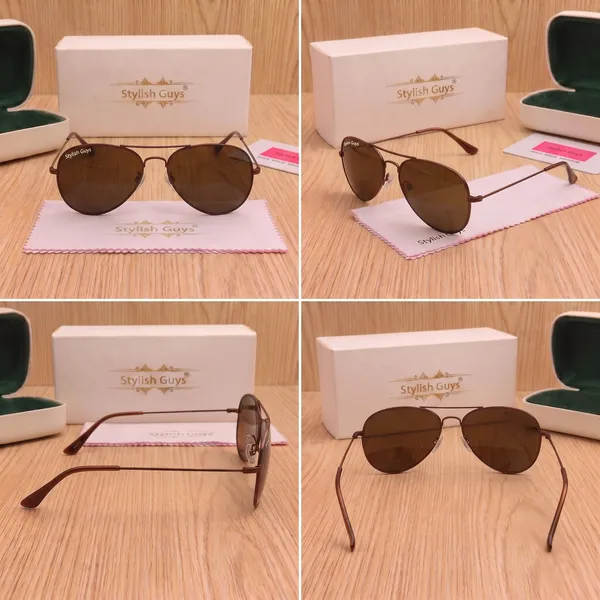 Sunglasses_For_Men_With_Brown_Glass_Brown_Frame_3026_Aviator_Sunglass_By_Sunglasses_Deal_Brown_Brown