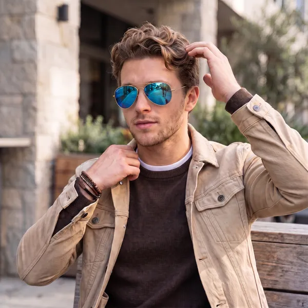 Sunglasses_For_Men_With_Aqua_Blue_Mercury_Glass_Golden_Frame_3026_Aviator_Sunglass_By_Sunglasses_Deal_Aqua_Blue_Golden