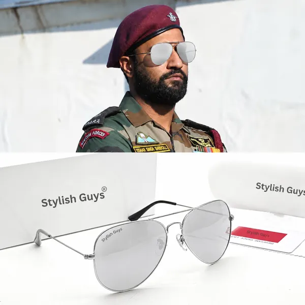 Sunglasses_For_Men_With_Silver_Mercury_Glass_Silver_Frame_3026_Aviator_Sunglass_By_Sunglasses_Deal_Silver_Silver