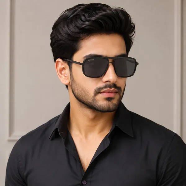 Sunglasses_For_Men_With_Black_Glass_Black_Frame_4413_Square_Sunglass_By_Sunglasses_Deal_Black_Black