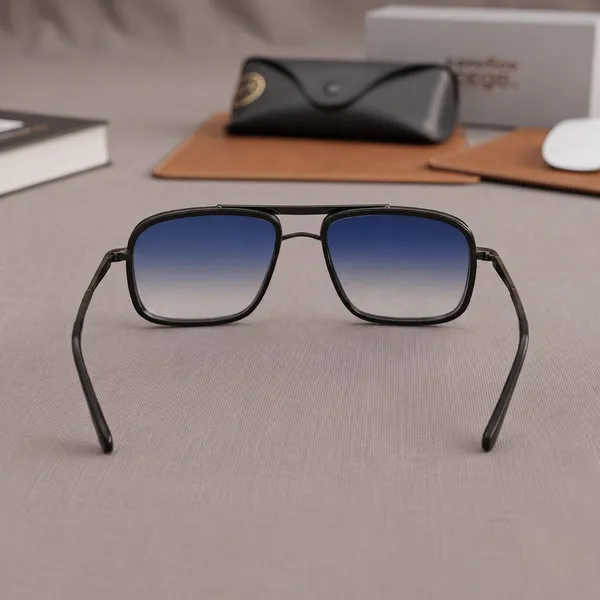 Sunglasses_For_Men_With_Blue_Shade_Glass_Black_Frame_4413_Square_Sunglass_By_Sunglasses_Deal_Blue_Shade_Black