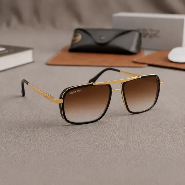 Sunglasses_For_Men_With_Brown_Shade_Glass_Golden_Frame_4413_Square_Sunglass_By_Sunglasses_Deal_Brown_Shade_Golden