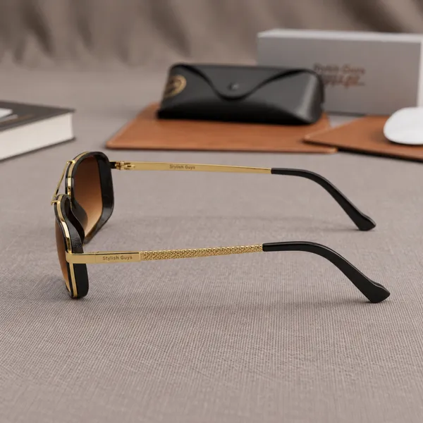 Sunglasses_For_Men_With_Brown_Shade_Glass_Golden_Frame_4413_Square_Sunglass_By_Sunglasses_Deal_Brown_Shade_Golden
