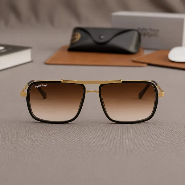 Sunglasses_For_Men_With_Brown_Shade_Glass_Golden_Frame_4413_Square_Sunglass_By_Sunglasses_Deal_Brown_Shade_Golden