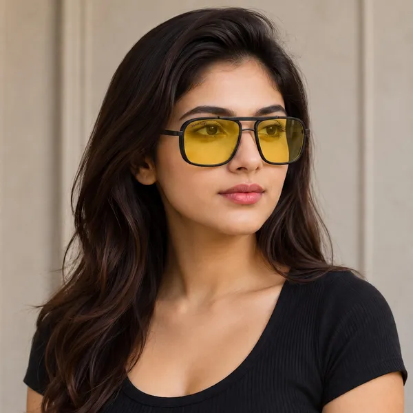 Sunglasses_For_Men_With_Candy_Yellow_Glass_Black_Frame_4413_Square_Sunglass_By_Sunglasses_Deal_Candy_Yellow_Black