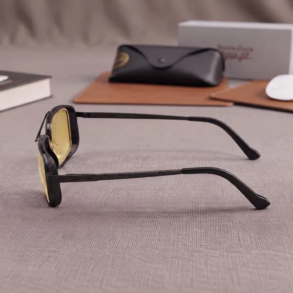 Sunglasses_For_Men_With_Candy_Yellow_Glass_Black_Frame_4413_Square_Sunglass_By_Sunglasses_Deal_Candy_Yellow_Black