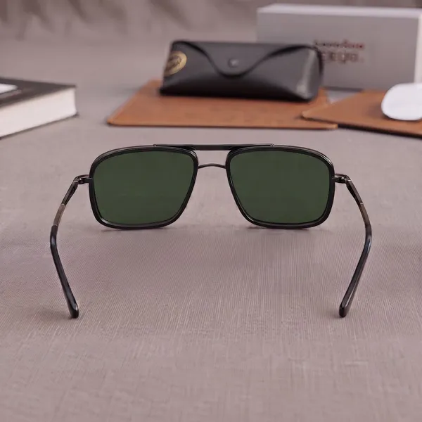 Sunglasses_For_Men_With_Green_Glass_Black_Frame_4413_Square_Sunglass_By_Sunglasses_Deal_Green_Black