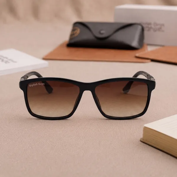 Sunglasses_For_Men_With_Brown_Shade_Glass_Black_Frame_4228_Square_Sunglass_By_Sunglasses_Deal_Brown_Shade_Black