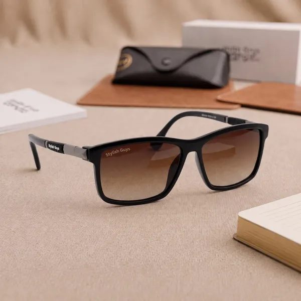 Sunglasses_For_Men_With_Brown_Shade_Glass_Black_Frame_4228_Square_Sunglass_By_Sunglasses_Deal_Brown_Shade_Black