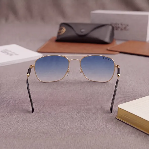 Sunglasses_For_Men_With_Blue_Shade_Glass_Golden_Frame_1208_Square_Sunglass_By_Sunglasses_Deal_Blue_Shade_Golden