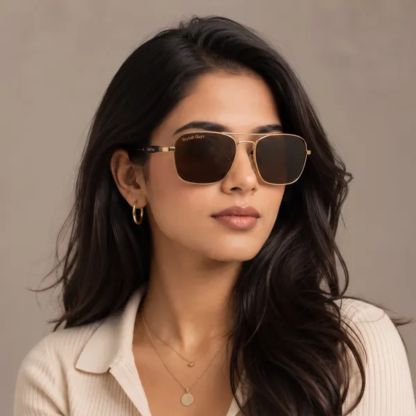 Sunglasses_For_Men_With_Brown_Glass_Golden_Frame_1208_Square_Sunglass_By_Sunglasses_Deal_Brown_Golden