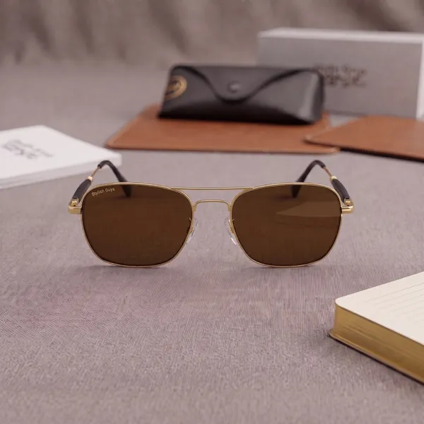 Sunglasses_For_Men_With_Brown_Glass_Golden_Frame_1208_Square_Sunglass_By_Sunglasses_Deal_Brown_Golden