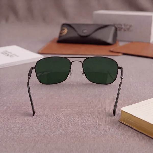 Sunglasses_For_Men_With_Green_Glass_Black_Frame_1208_Square_Sunglass_By_Sunglasses_Deal_Green_Black